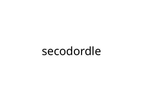 secodordle