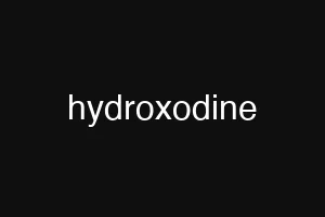 hydroxodine