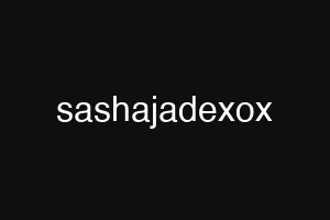 sashajadexox