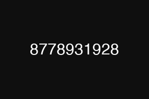 8778931928
